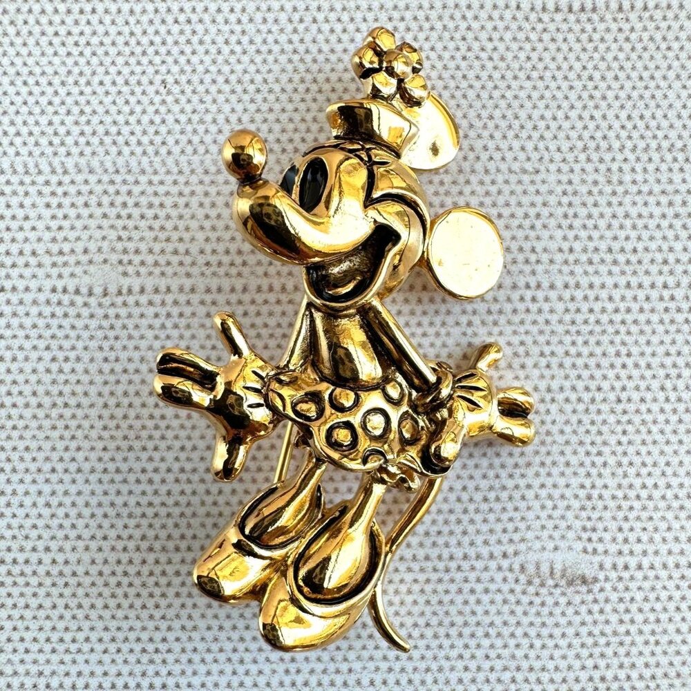 Vintage Minnie Mouse Napier Brooch